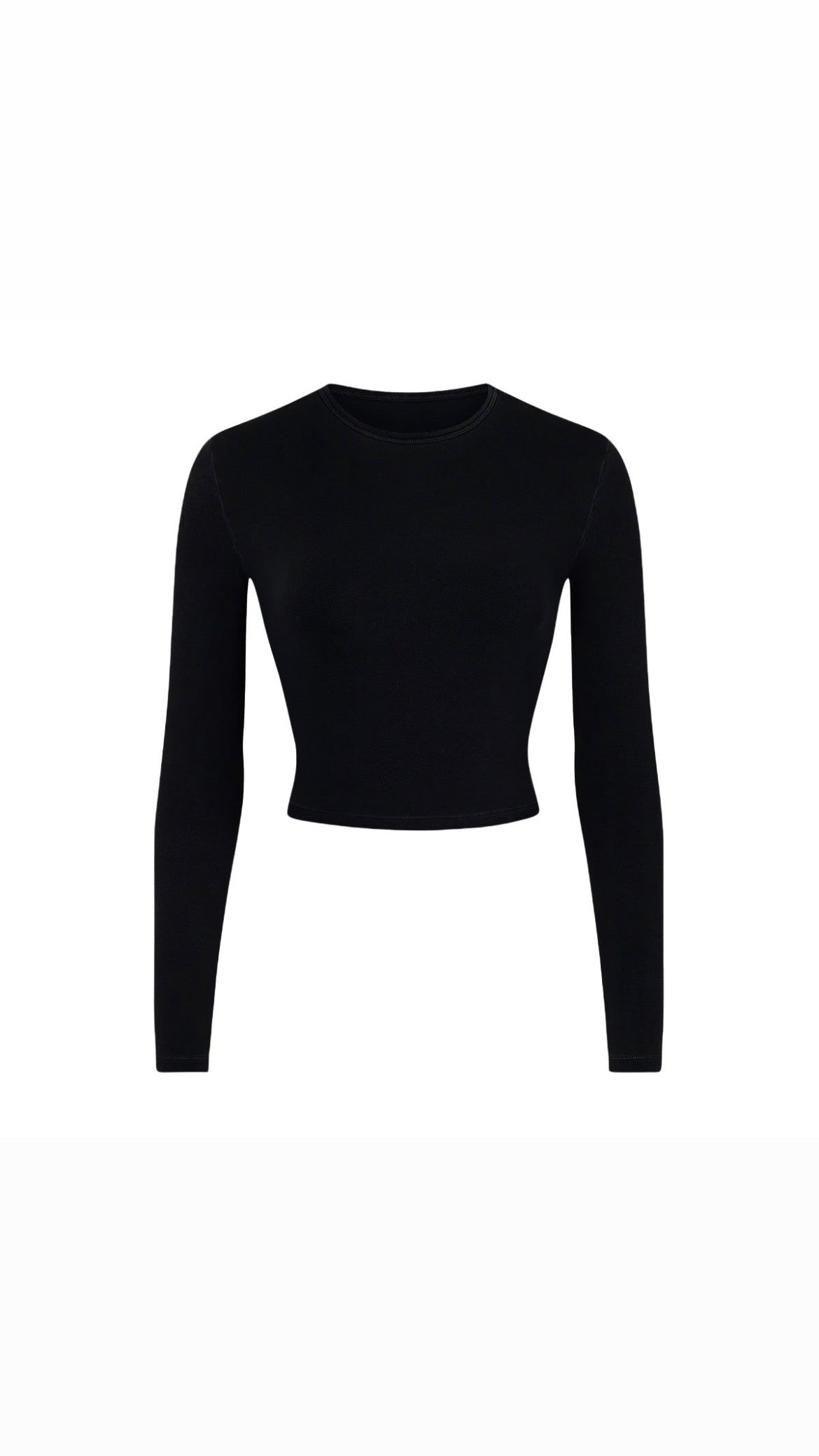 Basic long sleeve crop Top