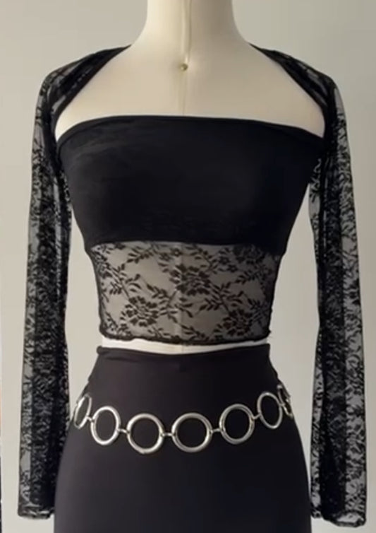 Isabel Lace Bolero Top